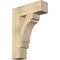Ekena Millwork Merced Block Rough Sawn Bracket, Douglas Fir, 6"W x 22"D x 30"H BKT06X22X30MRC05RDF - alternate 1
